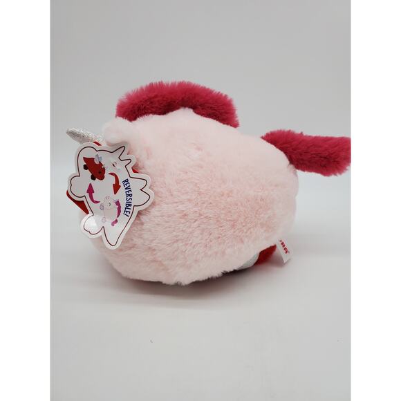 Reversable Plush - Angel and Devil Pig - 6" by Aurora - Picture 2 of 6